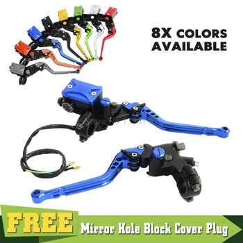 

NICECNC 22mm 7/8" Motorcycle Brake Clutch Lever Master Cylinder Reservoir For Yamaha WR250R/X YZ 80 85 YZF 125 250 YZ250F YZ426F