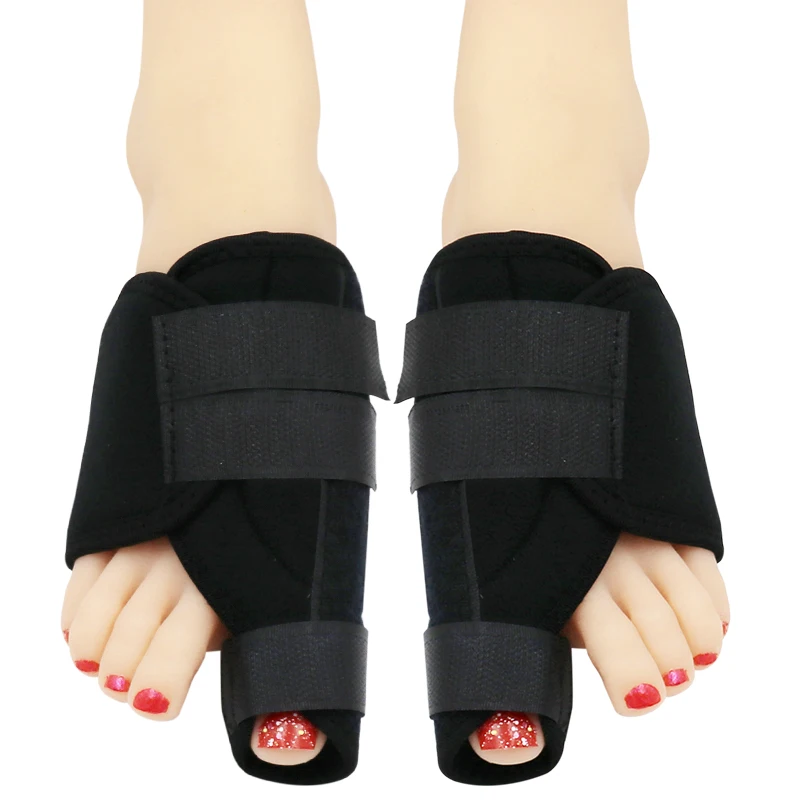 2pcs Soft Bunion Corrector Toe Separator Splint Correction System Medical Device Hallux Valgus Foot Care Pedicure Orthotics