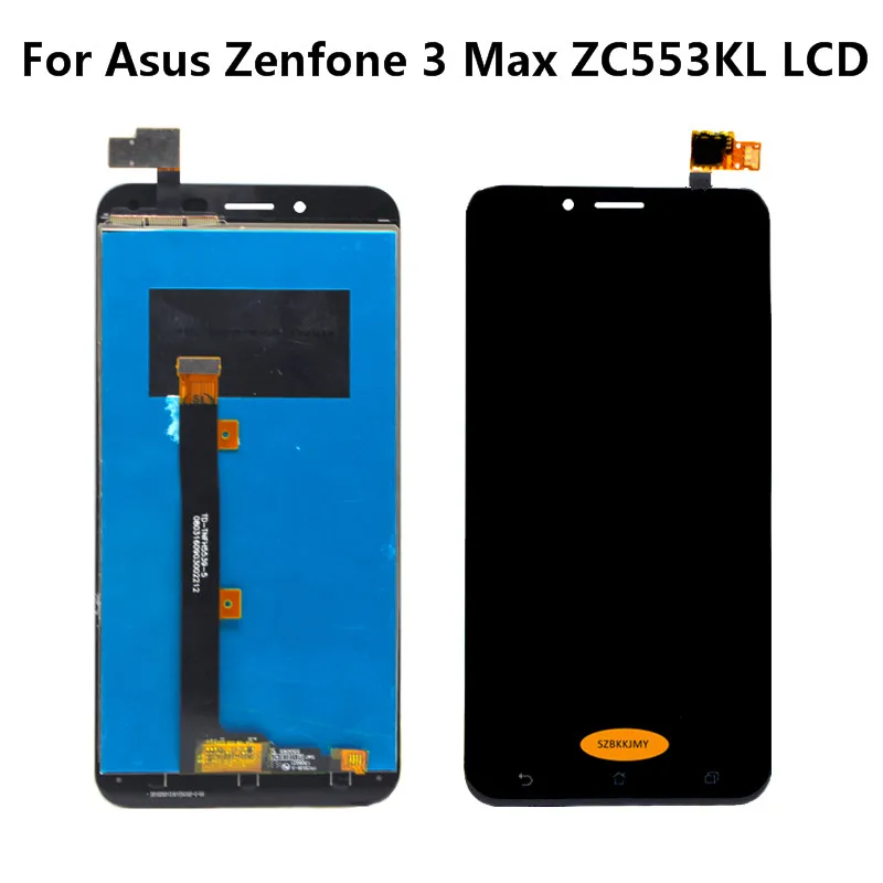 ЖК-дисплей для ASUS Zenfone 3 Max ZC553KL 5 дюйма сенсорный экран с дигитайзером в сборе X00DD