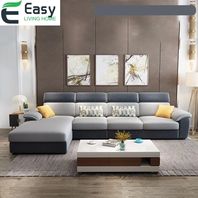 Диван секционный EasyLiving для дома удобный съемный моющийся Мягкий диван