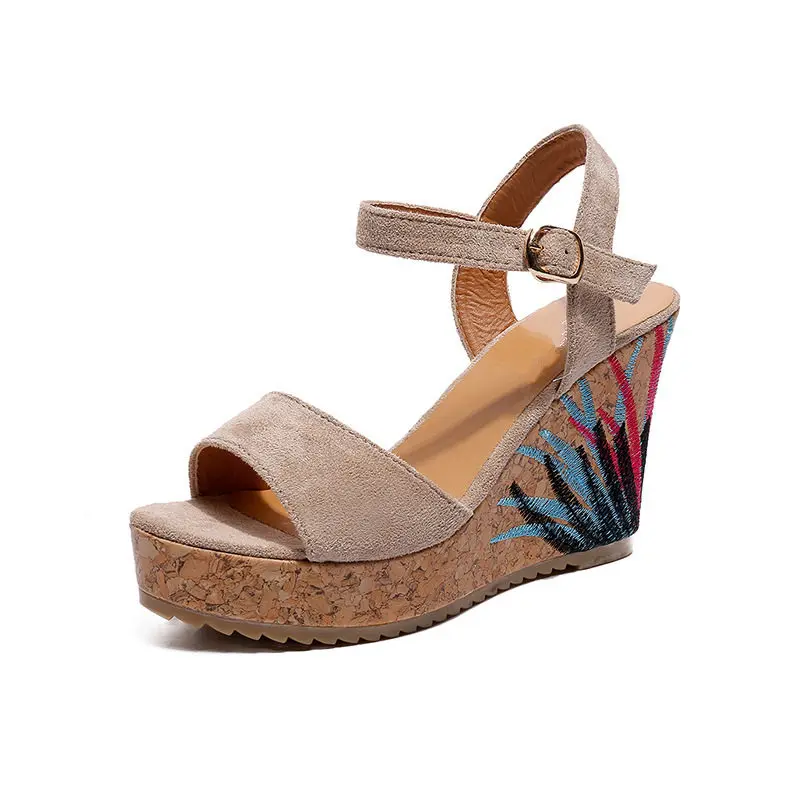 Talons D'entraînement À Forme Sandale 2019 Beige Plate Black Femme N0nOm8vw
