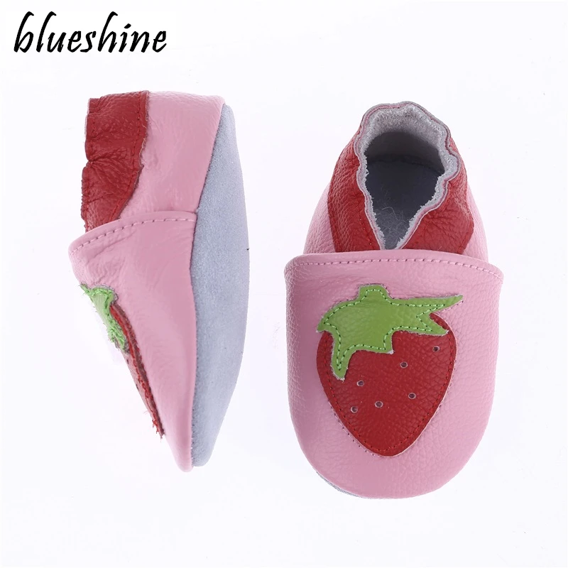 New Style Genuine Leather Newborn Girls First Walker,Soft Leather Baby