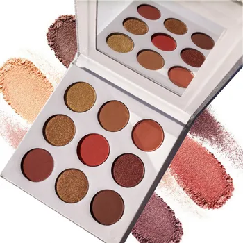 

9 Colors Makeup Shimmer Matte Eyeshadow Palette Natural Make Up Palette Beauty Cosmetics Maquiagem