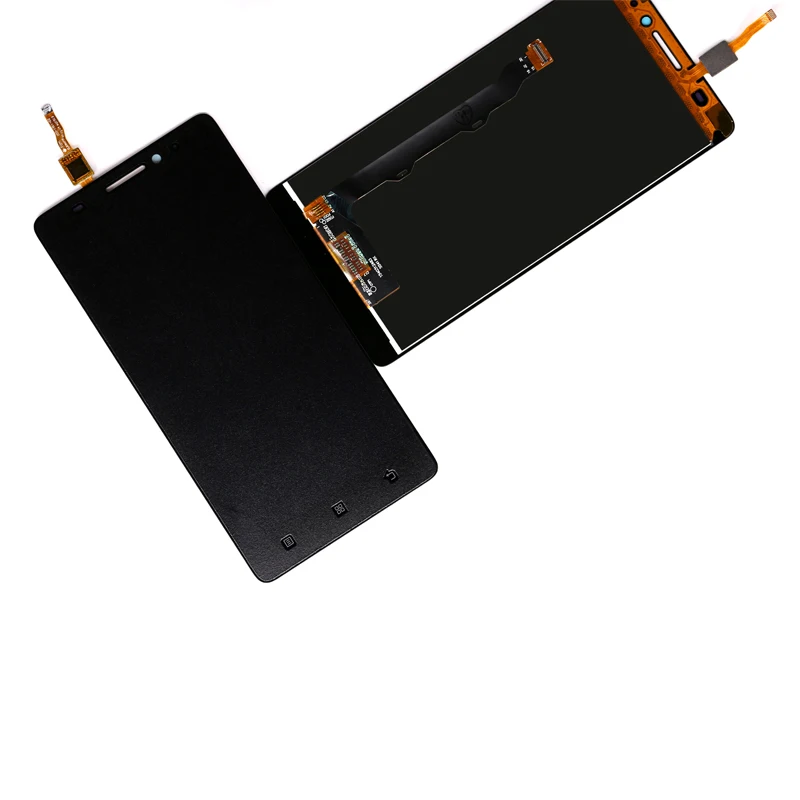 10 шт./лот для lenovo A7000 дисплей ЖК экран с кодирующий преобразователь сенсорного