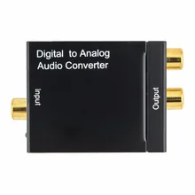 Digital Optical Coaxial Toslink Signal to Analog Audio Converter Adapter RCA Digital To Analog Audio Converter For DVD TV Theate Digital Optical Coaxial Toslink Signal to Analog Audio Converter Adapter RCA Digital To Analog Audio Converter For DVD TV Theate