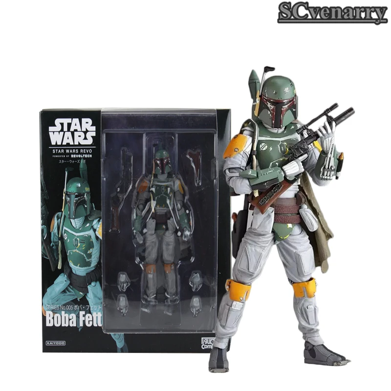 

STAR WAR REVO SERIES No: 005 POWERTWD BY REVOLTECH pvc Action Figure Collection Toys For Christmas Gift 16cm
