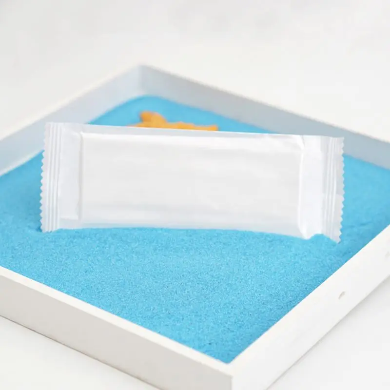 Beli Sekali Pakai Non Woven Aloe Essence Tangan Tisu Basah Jaringan Perjalanan Portabel Kantor Outdoor Peralatan Makan Solid Warna Putih Secara Individual