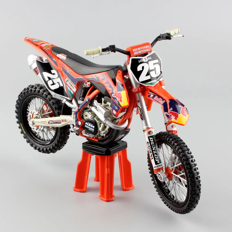 1/12 KTM 250SX-F № 25 напитка red bull от производителя racer SXF 2013 Марвин Musquin масштаб мотоциклов литья под давлением модель Мотокросс MX Байк игрушки