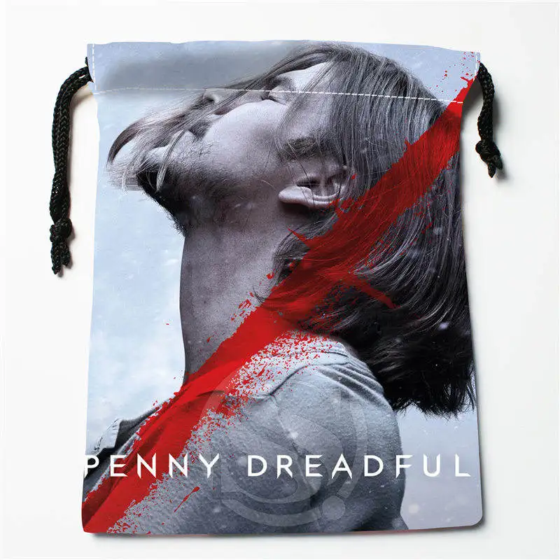 J w81 New penny dreadful season Custom Printed receive Bag Compression Type drawstring bags size 18X22cm