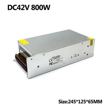 

Transformers 110V 220V AC to DC42 19A 800W Adjustable power source for CNC Router Stepper motor Equipment CCTV