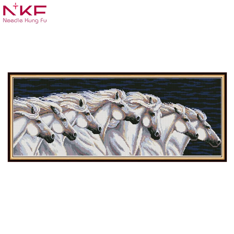 

Diamond Embroidery Scenery 5D Diamond Painting Cross Stitch Horse Picture of Rhinestones Home Decor Christmas Gifts