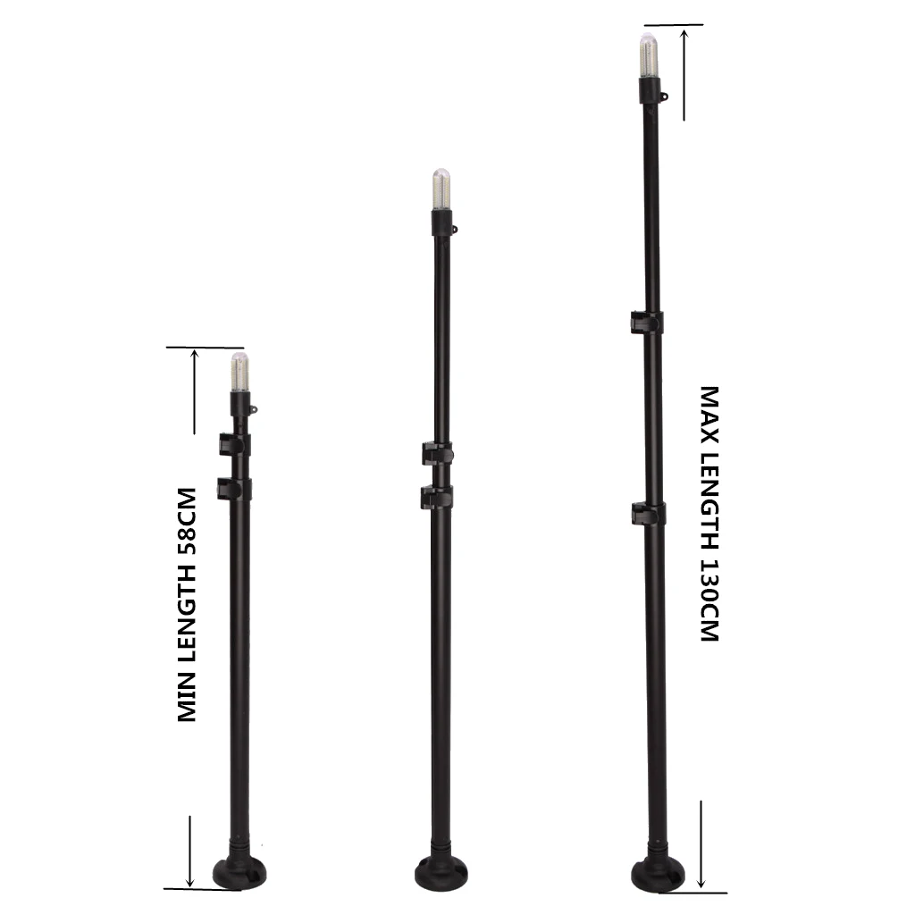 Koop Perfeclan Kajak Kano Boot Veiligheid Vlag Pole Licht Combo Voor Night Water Reizen Sport Roeien Opblaasbare Boot Rubberboot Jacht