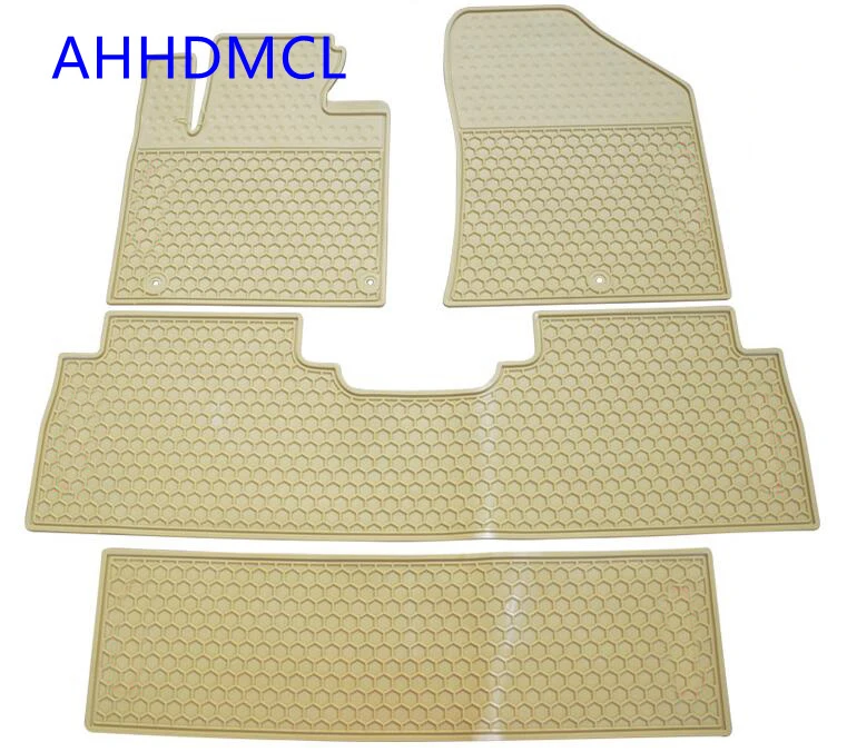 Car Rubber Floor Mats Anti Slip Mat Carpets Feet Pad For Kia Sorento 7