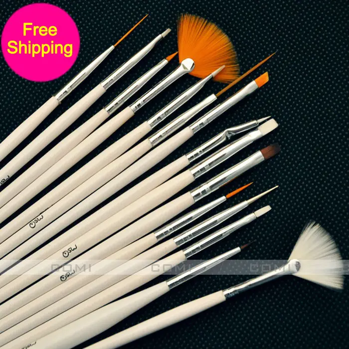 

Painting Tinting Brushes Tools for Fimo Plasticine Paint Brushes Polymer Clay & Pottery Modeling Sculpture Tool Nail Art Brushes
