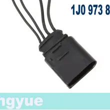Longyue 2 шт. 4-контактный Соединительный разъем проводки разъем для VW Jetta Golf Passat Beetle Audi 1J0 973 824 1J0973824 8"