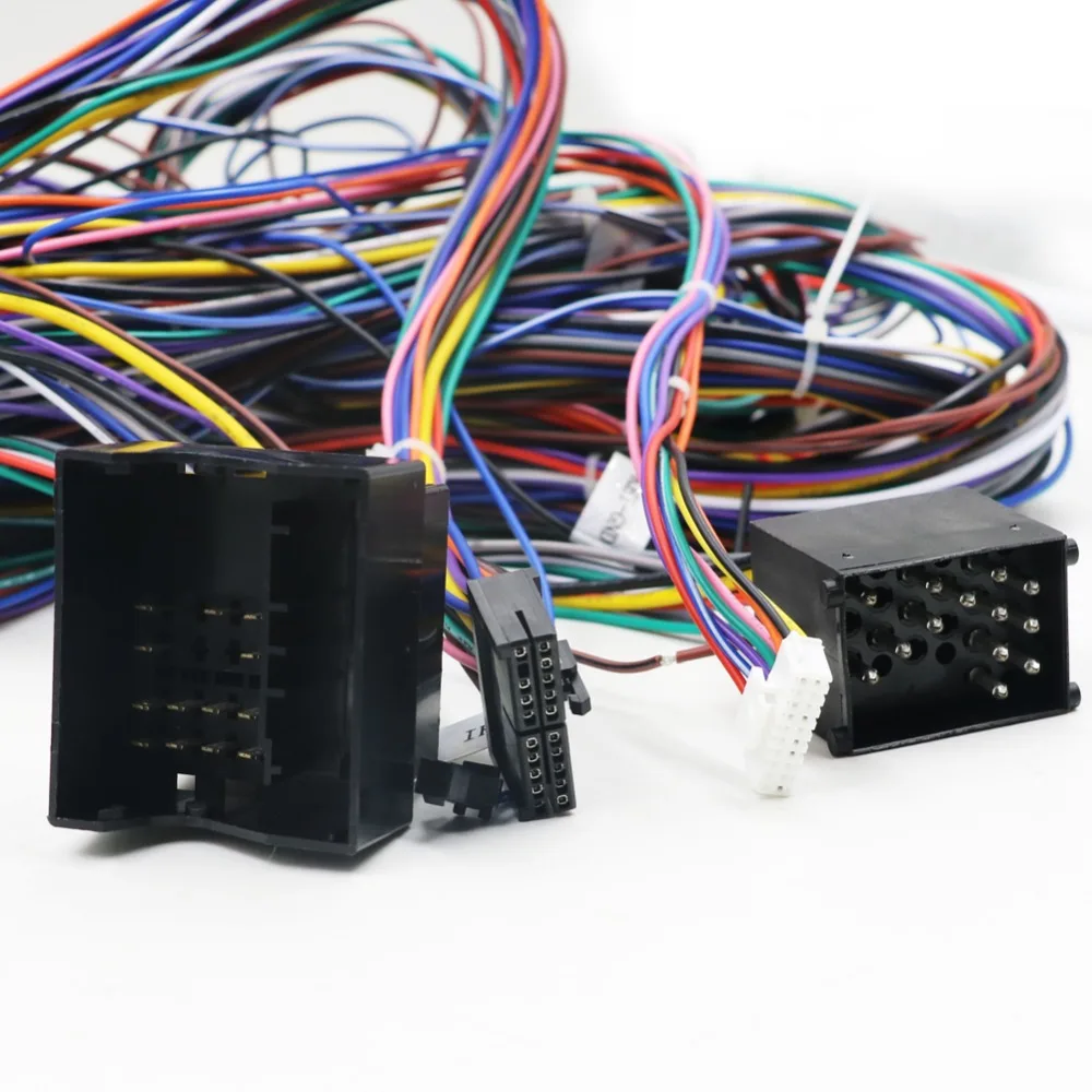 Car CD DVD Player Power Cable Plug For BMW special power cable 6M car dvd 2dinCables, Adapters