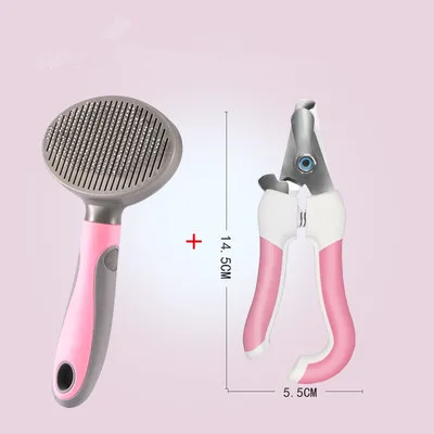 comb and scissors P Xiaomi Youpin щетка для удаления волос для кошек, расческа, инструменты для ухода за домашними животными, триммер для волос, расческа для кошек Xiomi Mijia 47 - Цвет: comb and scissors P