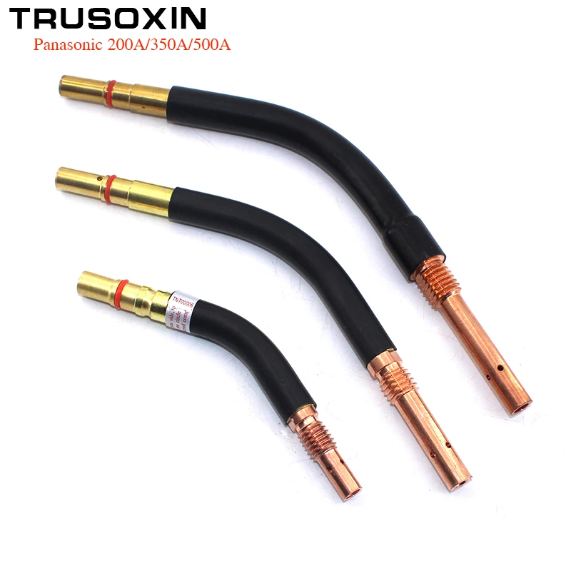 Welding Machine Consumables Panasonic 200A/350A/500A MIG MAG Torch Gun Accessories Goose Neck Bent Barrel/Link Rod