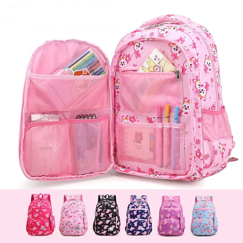 Refrigeratorstyle Schoolbag Girls Backpack Pupils Sweet Princess