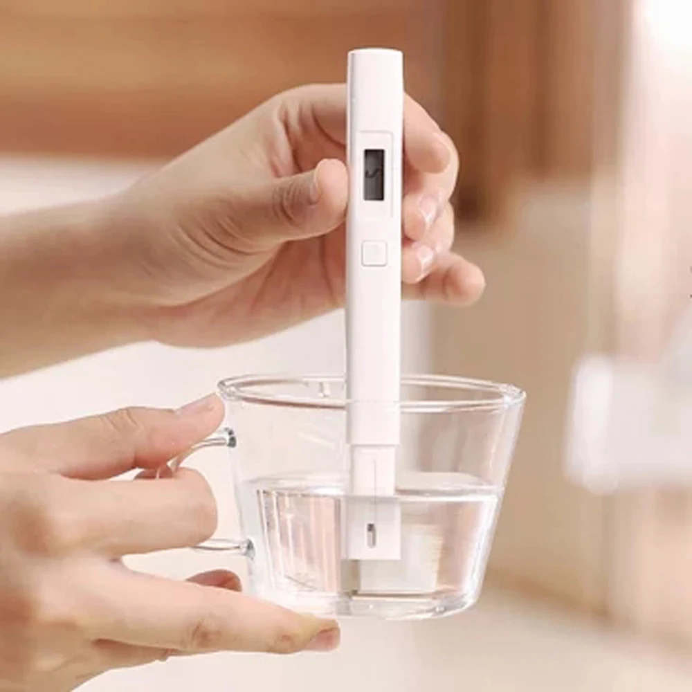 Портативный тестер воды Xiaomi TDS P en цифровой измеритель чистоты со