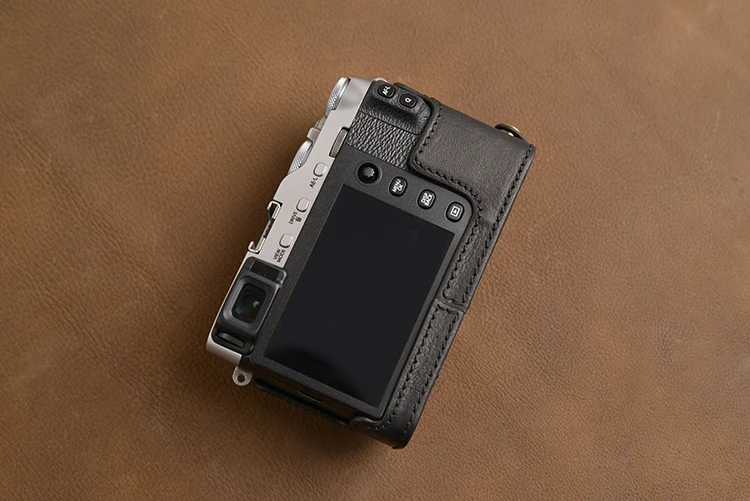 Бренд AYdgcam, натуральная кожа, чехол для камеры ручной работы, половина тела, нижняя крышка для Fuji Fujifilm XE3, X-E3, открытая батарея