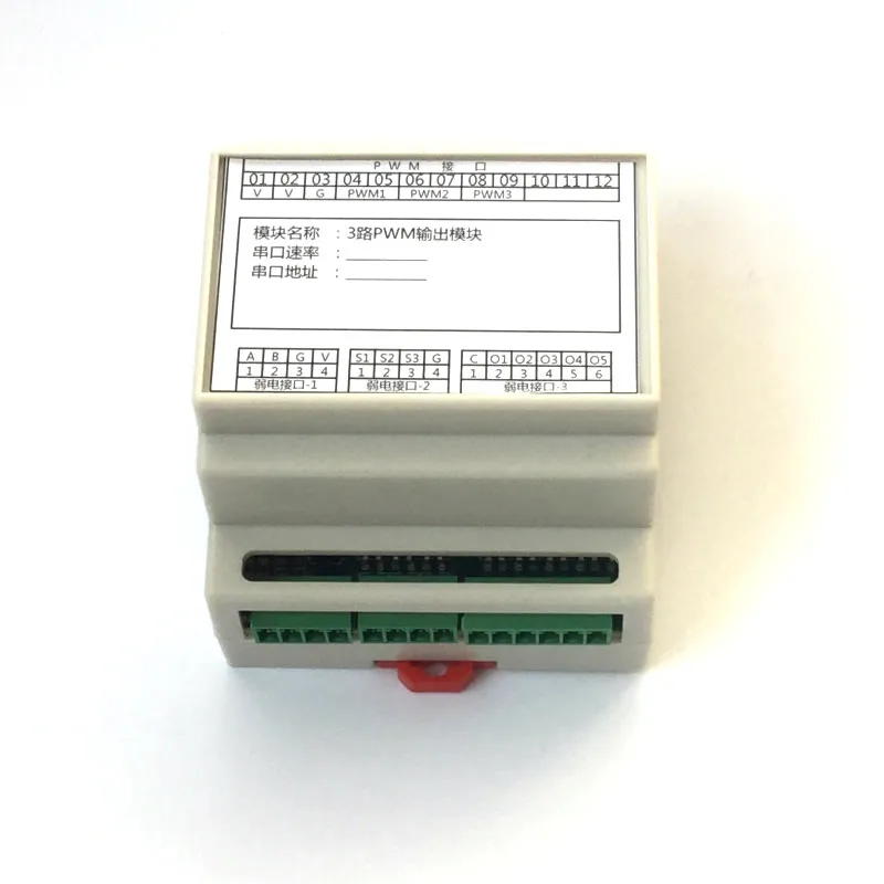 

3 channel PWM constant voltage high power LED dimming module RS485, MODBUS, HD4613