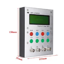 XJW01 LCR Цифровой мост тестер, индуктивность, конденсатор, резистор, ремешок для часов, ESR комплект
