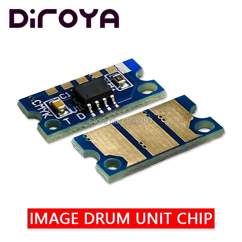 5 комплектов B0735 B0738 B0737 B0736 K C Y M чип барабанного блока для Olivetti d Color MF350 MF 350 plus MF350plus