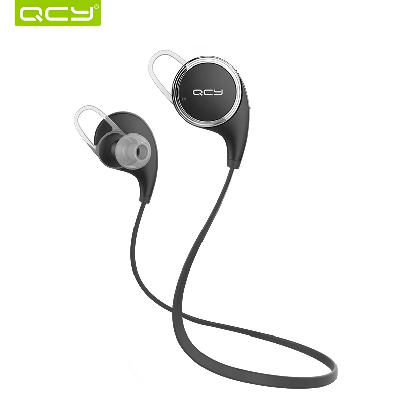 Original QCY QY8 Bluetooth Headset Wireless Sport Bluetooth Earphone with Mic Noise Cancelling Headset HIFI Sweatproof Earbuds