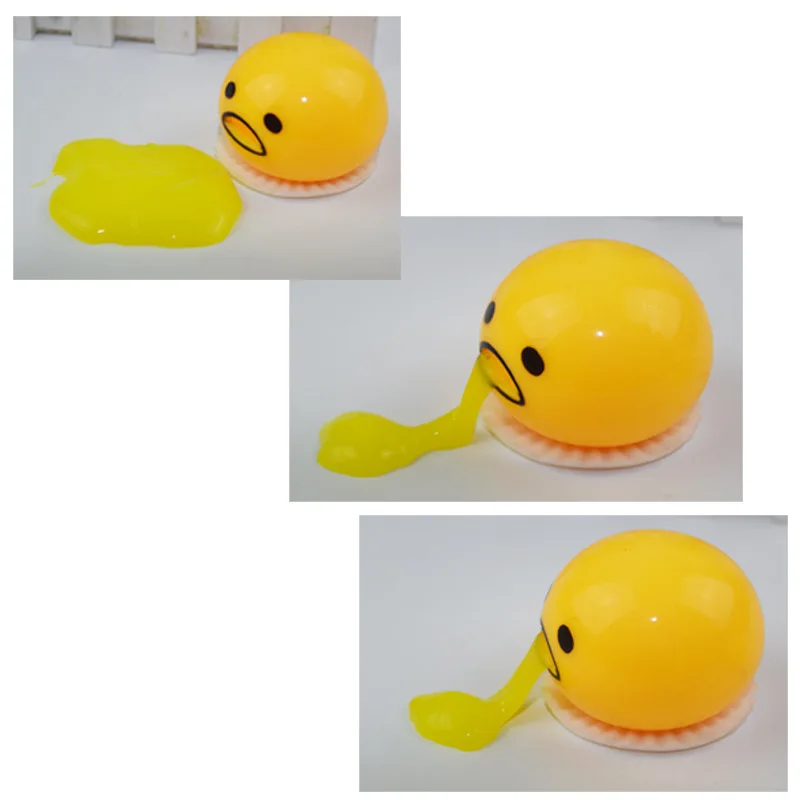 1 шт. Новинка волшебное яйцо игрушка Gudetama антистресс слизь яйца забавные игрушки