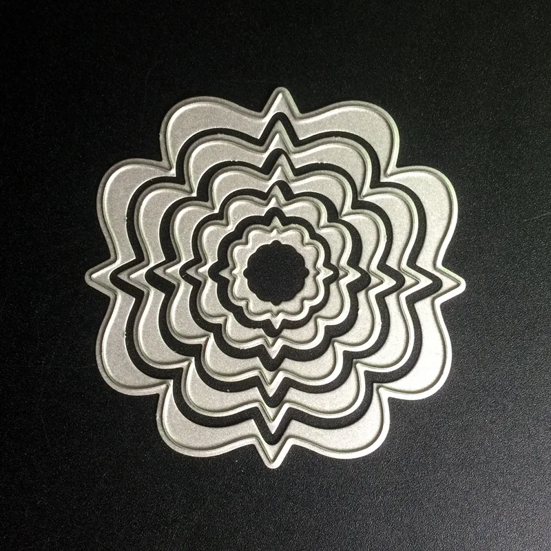Dies Scrapbooking nouveau Arrivage 2019 Carbon steel Embossing Bow Die Craft Symmetry Graphics Plantillas Stencil Manualidades
