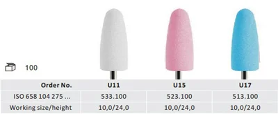 Burs de Borracha de Silicone Polidor de Borracha Dental para a Resina Burs de Polimento Caixa Dental Grande Acrílica 50 Pçs - 4 silicone dental grande polidor de borracha dental