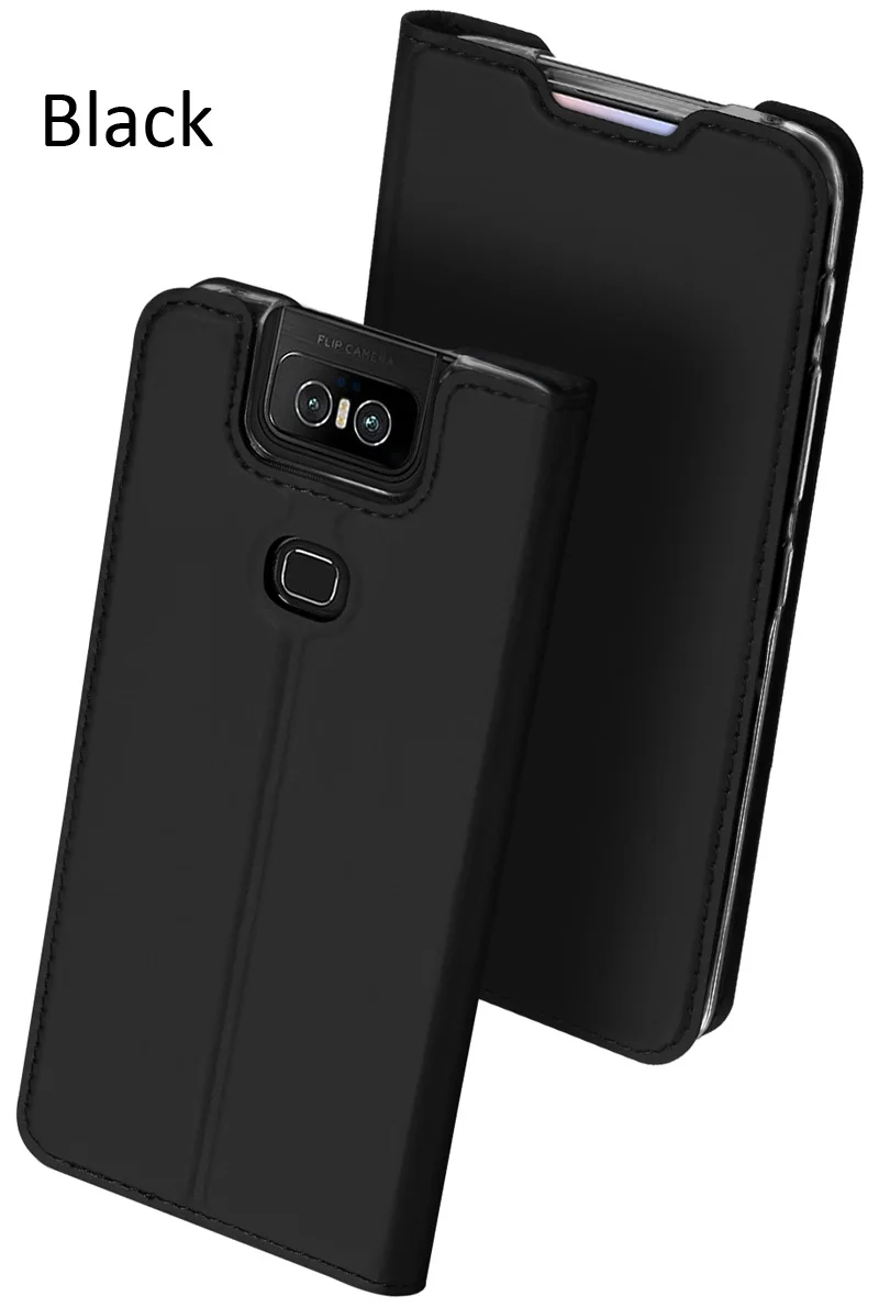 DUX DUCIS чехол для Asus Zenfone 6 ZS630KL Книга Флип кожаный бумажник чехол