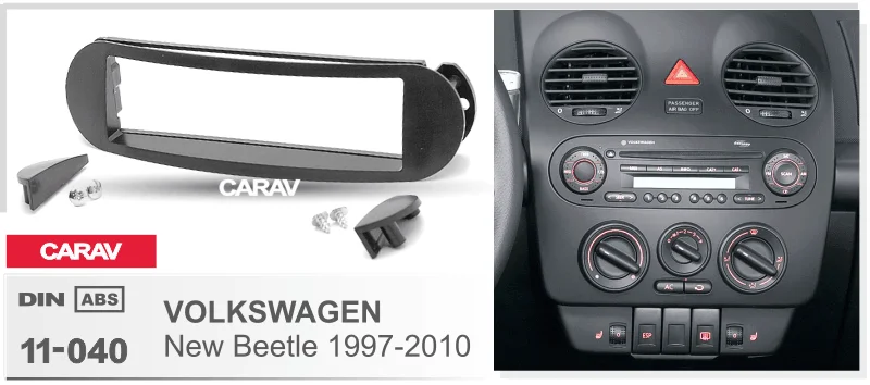 CARAV 11-780 Car Radio Installation Trim Fascia Panel