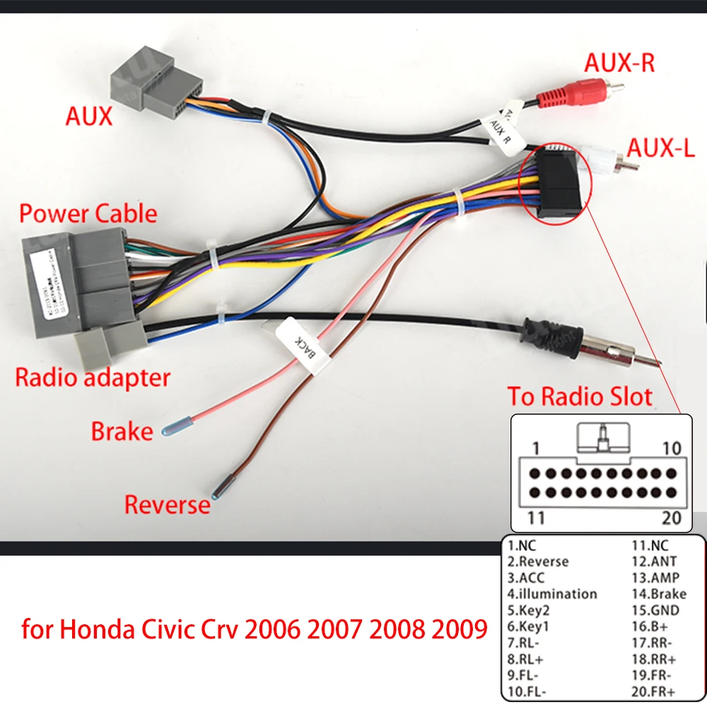 FN Ou 8 g ab2006 Autoradio Adaptateur Radio ISO Adaptateur Volant Adaptateur Honda Civic FN Ou 8 g ab2006 Autoradio Adaptateur Radio ISO Adaptateur Volant Adaptateur Honda Civic