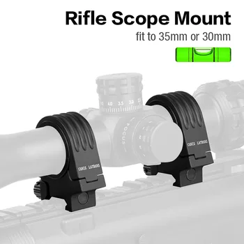 

Canis Latrans Hunting Rifle Scope Mount 30 to 35mm Scope Mount with Bubble Level GZ24-0193
