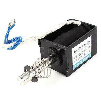 

DC 12V Pull Type Sring Loaded Solenoid Electromagnet 20mm 8Kg RM-1683