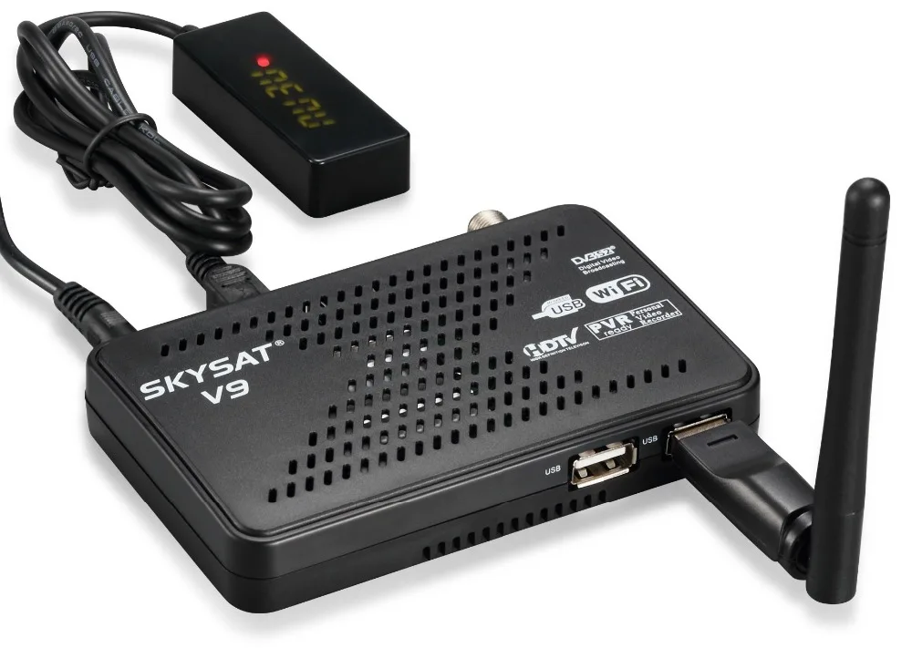 SKYSAT V9 with 1 year CCCam for Europe support Powervu Biss WiFi 3G Youtube USB PVR Full HD CS Set Top Box mini DVB-S2 Receiver SKYSAT V9 with 1 year CCCam for Europe support Powervu Biss WiFi 3G Youtube USB PVR Full HD CS Set Top Box mini DVB-S2 Receiver