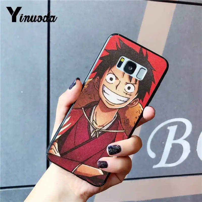 Japanese anime collage one piece luffy Coque Shell