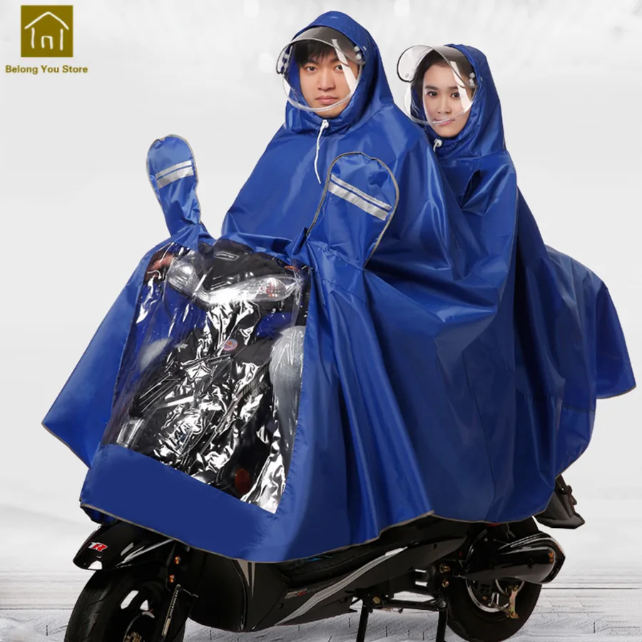 Водонепроницаемый женский дождевик Для мужчин куртка с капюшоном мото Электрический Adulto мотоцикл дождя пальто дамы Капа де Chuva Moto пончо WKR125