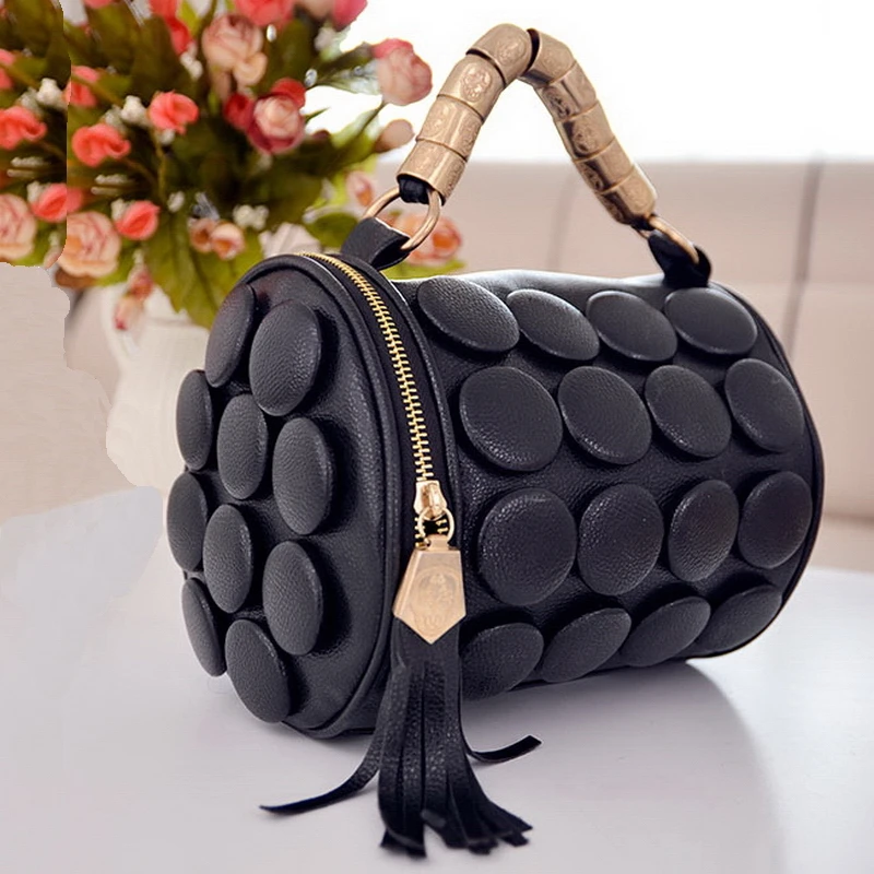 FUNMARDI 2019 المرأة حقائب حقائب بوسطن النساء شرابة زر مصمم حقيبة كتف بو الجلود دلو حقيبة Crossbody WLHB3024 FUNMARDI 2019 المرأة حقائب حقائب بوسطن النساء شرابة زر مصمم حقيبة كتف بو الجلود دلو حقيبة Crossbody WLHB3024