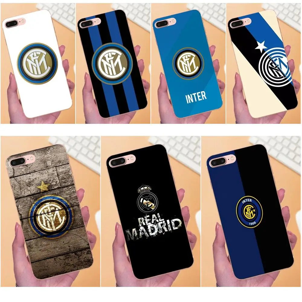 Intermilan Milano Club логотип для Sony Xperia Z Z1 Z2 Z3 Z4 Z5 compact Mini M2 M4 M5 T3 E3 E5 XA XA1 XZ Премиум мягкий