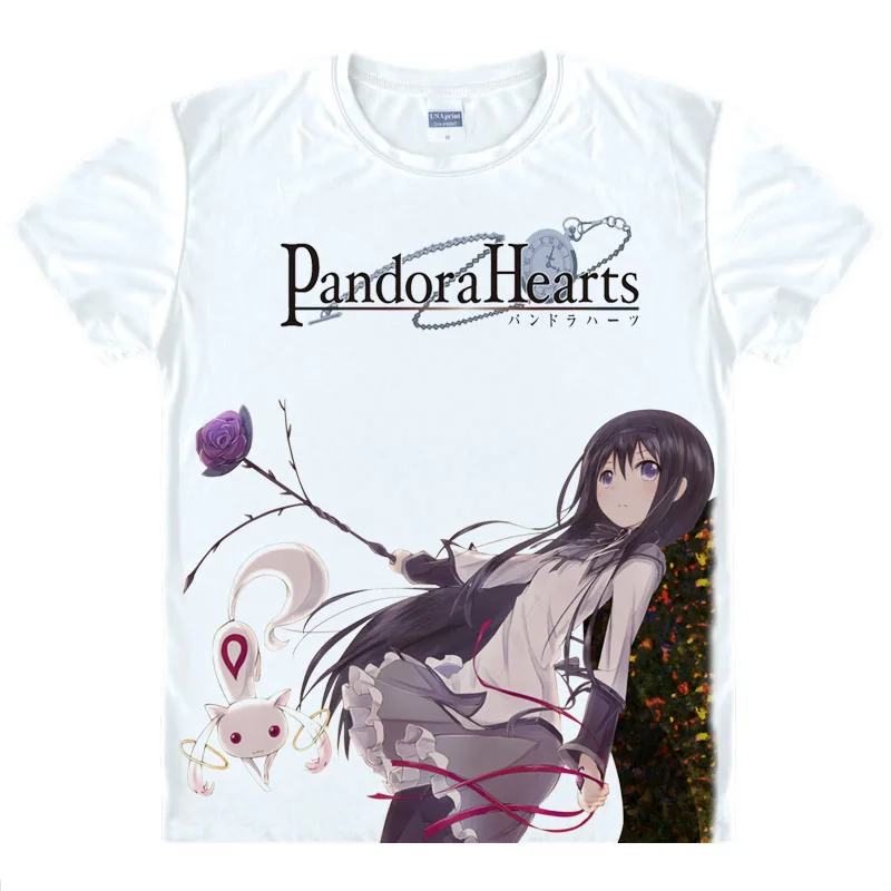 Аниме Pandora Hearts Oz Vessalius Шарон Rainsworth милые летние футболки короткий рукав топы