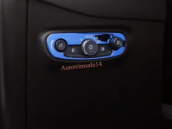 

Steel Blue Inner Headlight Headlamp Switch Panel Trim for Chevrolet Equinox 2018