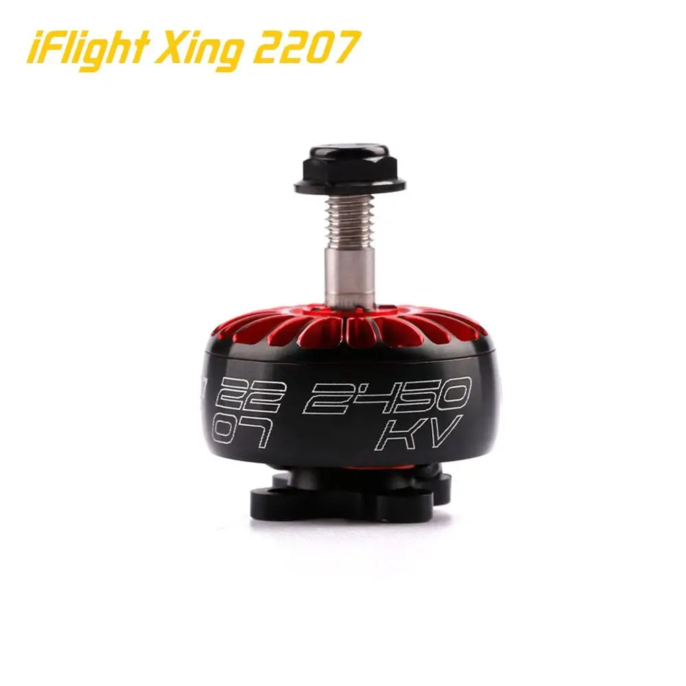 

iFlight XING 2207 Motor 1700KV 1800KV 2450KV 2750KV 4-6S Brushless Motor super light engine for RC FPV Racing Drone Multi Rotor