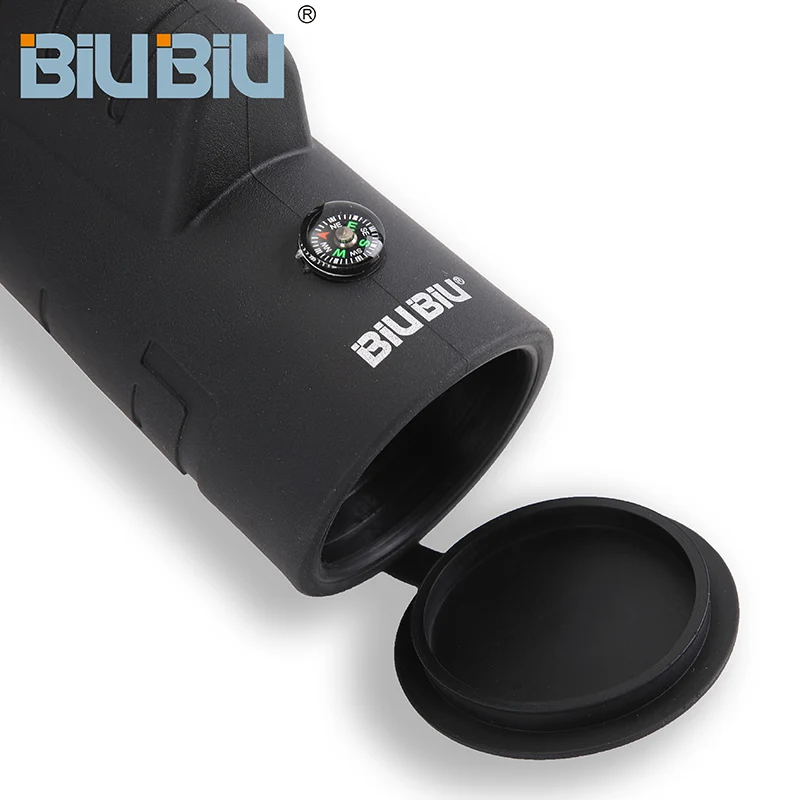 BIUBIU 10x40 HD Monocular High Quilaty Outdoor Monocular Telescopio Vision Camping Hunting Telescope Focusing Adjustment 