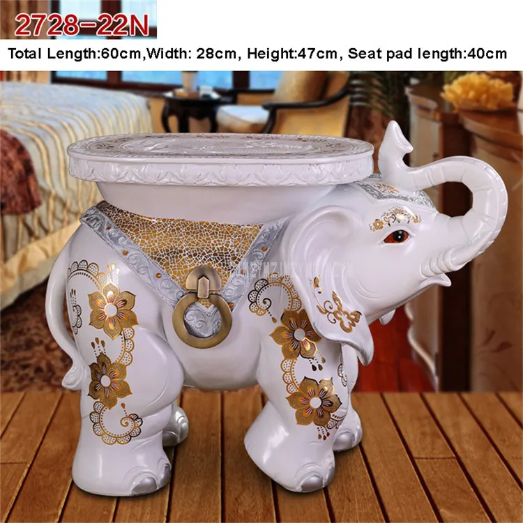 Современный европейский стиль, Счастливый Слон-стул, украшение для гостиной, обувь для спальни, декоративный табурет, свадебный подарок - Цвет: Q