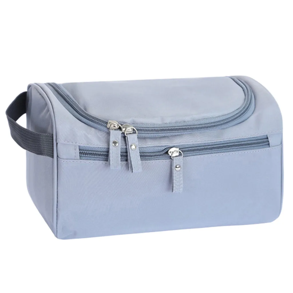 

OCARDIAN Cosmetic Bags & Cases Casual Hot Sale Multifunction travel Cosmetic Bag Solid Canvas Handbags Case Make up Case 42518