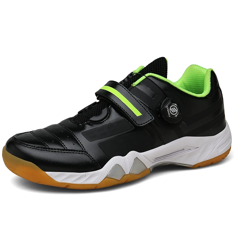 Men Professional Badminton Shoes Outdoor Man Anti-Slippery Sport Shoes Blue Black Comfortable Male Trainer Badminton Sneakers