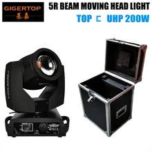 TIPTOP твердый контейнер 1-в-1 профессиональная подсветка крутящаяся 5R 200 Вт Шарпи светомузыка для дискотеки 16 Призма вращения фазный двигатель